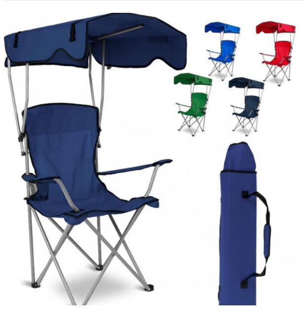 SILLA DE PLAYA CON SOMBRILLA