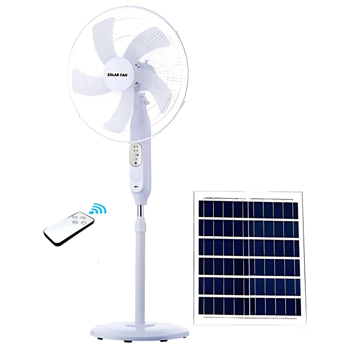 Abanico Solar Recargable SLP-1 de 16