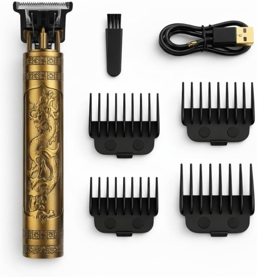 Recortadora Vintage T9 Profesional – Corte Preciso y Diseño Retro