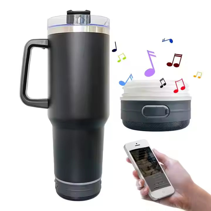 VASO TERMICO CON AGARRE Y BOCINA
