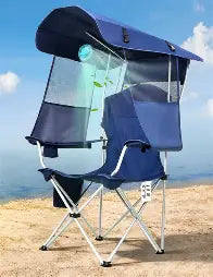 SILLA DE PLAYA CON SOMBRILLA