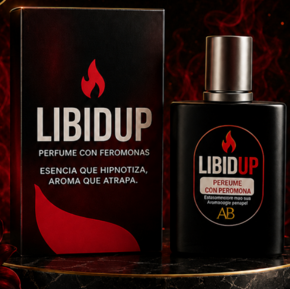 PERFUME VIRAL CON FEROMONAS LIBIDUP HOMBRE (30ML)