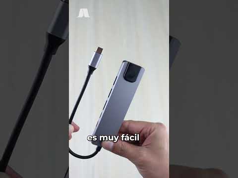 HUB TIPO C MULTIPUERTO 8 EN 1