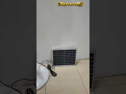 Abanico Solar Recargable SLP-1 de 16