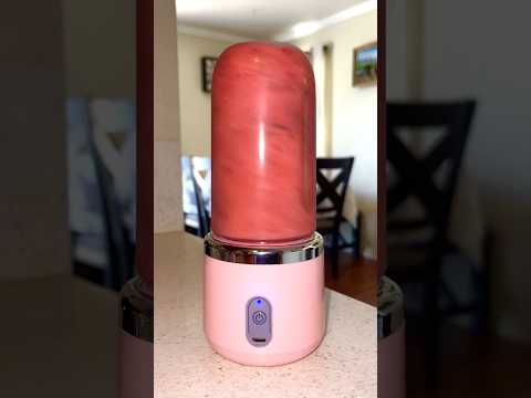 LICUADORA PORTÁTIL, MINI JUGO DE FRUTAS DE 400 ML, TAZA DE 6 CUCHILLAS, DE ALTA POTENCIA, LICUADORA DE BATIDOS