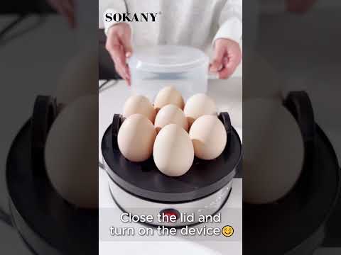 Hervidora Eléctrica de Huevos SOKANY – 7 Huevos