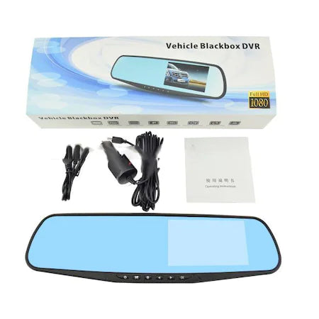 ESPEJO RETROVISOR UNIVERSAL CON 2 CAMARAS TRASERA Y DELANTERAESPEJO RETROVISOR UNIVERSAL CON 2 CAMARAS TRASERA Y DELANTERA
