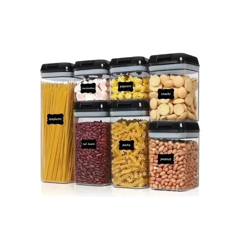 Set de Organizadores de Alimentos 7 Piezas – Cocina Ordenada y Práctica